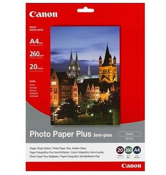 Canon SG201A4 20 Sheets, 260 gsm Semi Gloss Photo Paper