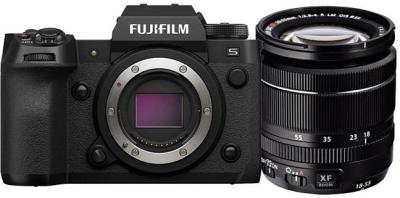 FujiFilm X-H2S Black Body w/XF18-55mm f/2.8-4 R LM OIS Lens Compact System Camera