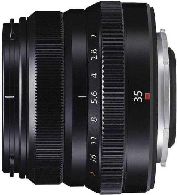 Fujifilm XF 35mm f/2 R WR Black Lens