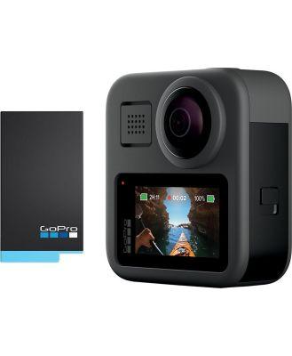 GoPro MAX 360 with ACBAT-001 Rechargeable Battery