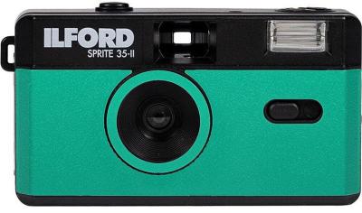 Ilford Sprite 35-II Reusable Camera - Black & Teal