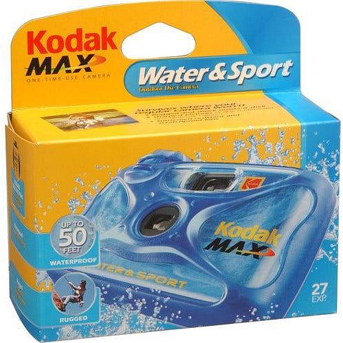 Kodak Max Water & Sport 27 Exposure - Disposable Film Camera