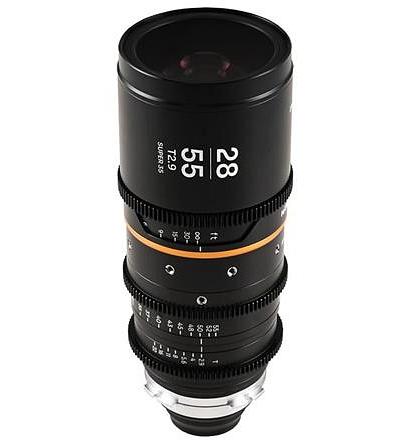 Laowa Nanomorph Zoom 28-55mm T2.9 125X S35 (Amber) - Cine Arri PL Lens