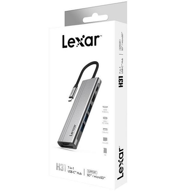 Lexar H31 7-in-1 USB-C Hub