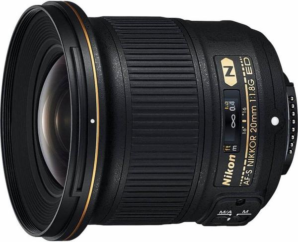 Nikon AF-S Nikkor 20mm f/1.8G ED Lens