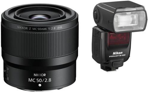 Nikon Z Macro Pack includes Nikkor Z MC 50mm f/2.8 Macro Lens & SB-5000 Speedlight