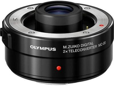 Olympus MC-20 2x Teleconverter Black Lens