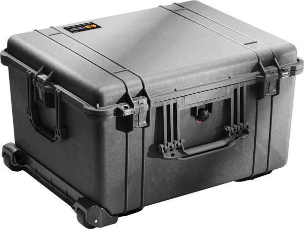 Pelican 1620 Black Case with Padded Dividers