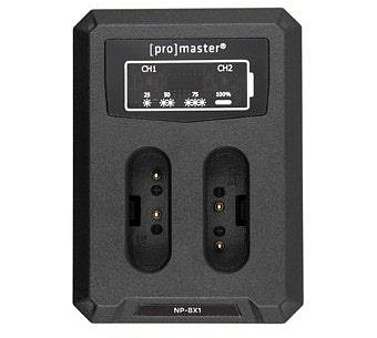 ProMaster Dually Charger - USB - Sony NP-BX1