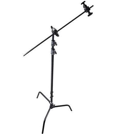 ProMaster Professional C-Stand Kit with Turtle Base Black