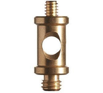 Promaster Short Spigot 1/4-20 male to 3/8 male