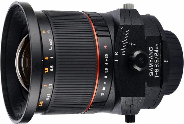 Samyang 24mm f/3.5 Tilt & Shift Lens for Nikon AE Full Frame
