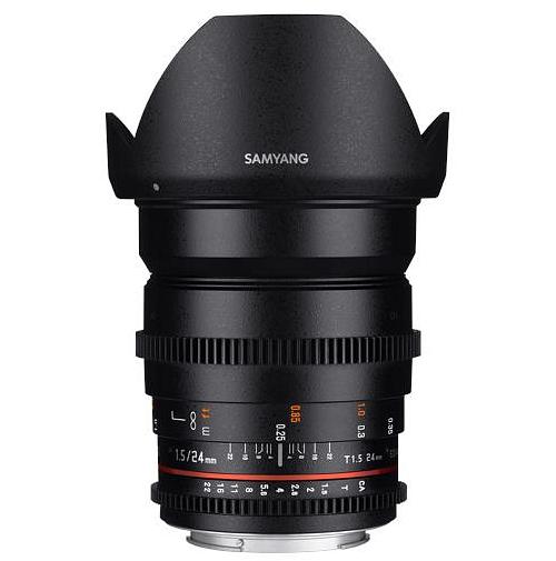 Samyang 24mm T1.5 VDSLR UMC II MFT Full Frame Lens