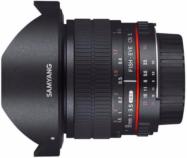 Samyang 8mm f/3.5 Fisheye UMC II - Canon EF APS-C