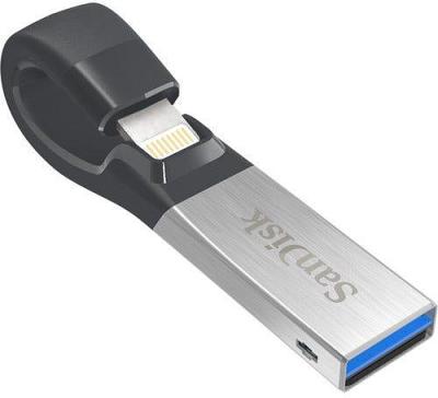 SanDisk iXpand USB 3.0 128GB - Flash Drive for iPhone with Lightning Connector