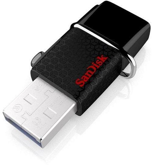 SanDisk Ultra Dual USB 3.0 128GB Drive - Android Devices USB Type-A and Micro-USB