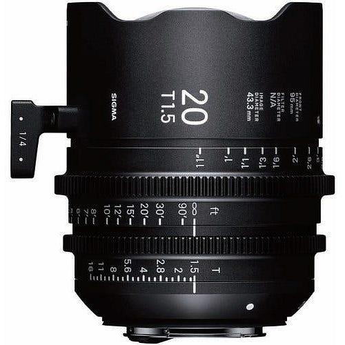 Sigma 20mm T1.5 CINE Lens - Sony E-Mount