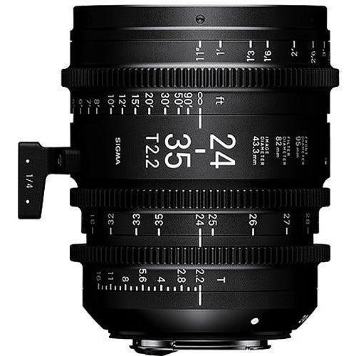 Sigma 24-35mm T2.2 CINE Lens - Canon EF