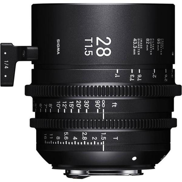 Sigma 28mm T1.5 CINE Lens - Canon