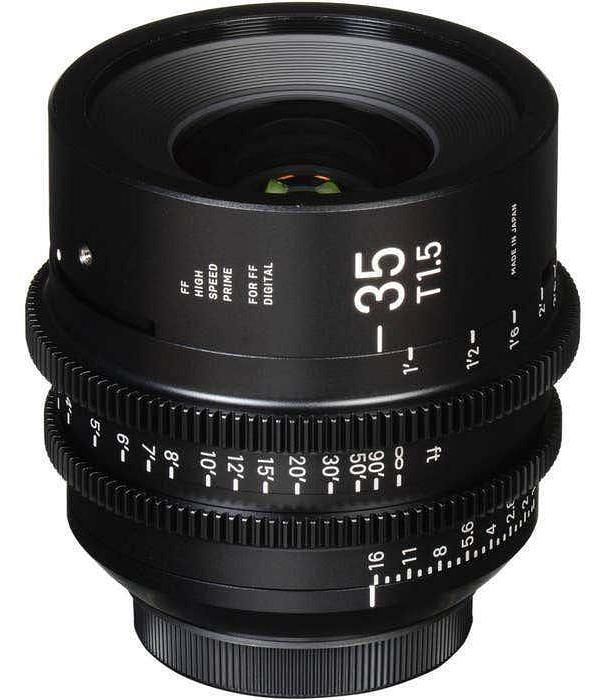 Sigma 35mm T1.5 CINE Lens - Sony E-Mount