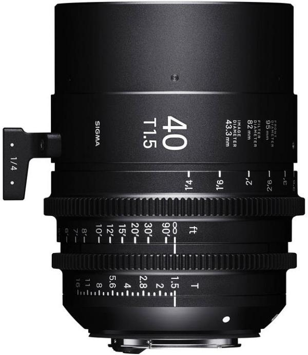 Sigma 40mm T1.5 CINE Lens - Sony E-Mount