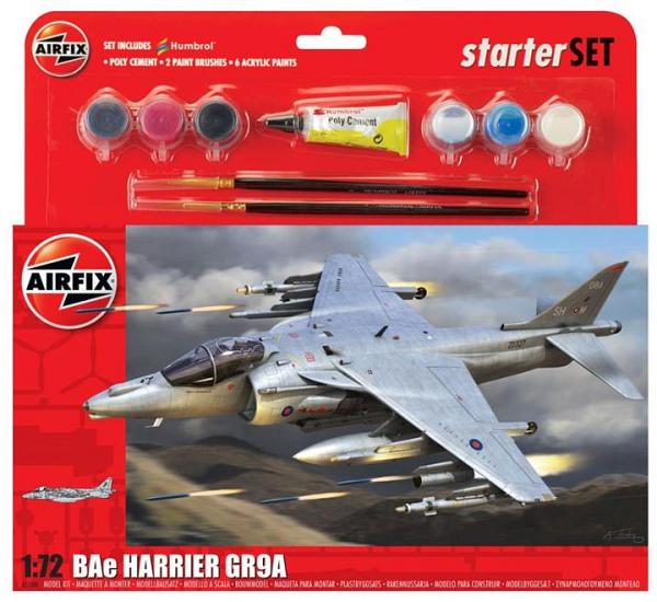 Airfix Starter Kit 1:72 Harrier Gr9