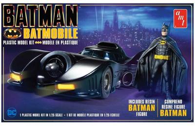 AMT Model Kit 1:25 Batman 1989 Batmobile With Resin Batman Figure
