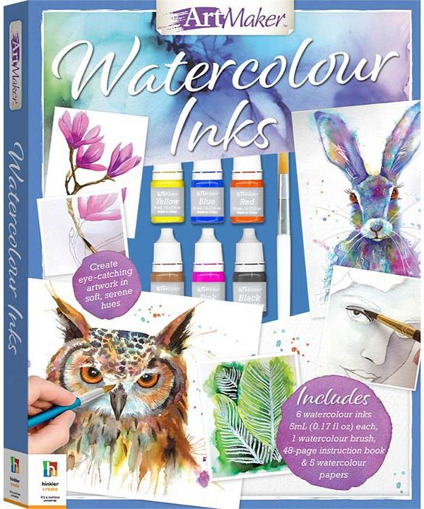 Art Maker Watercolour Inks Craft Kit