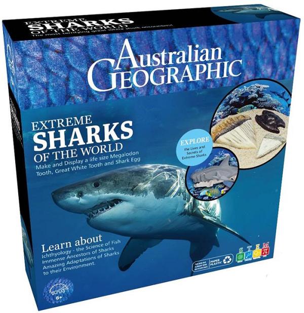 Australian Geographic Extreme Sharks Science & Activity Kit