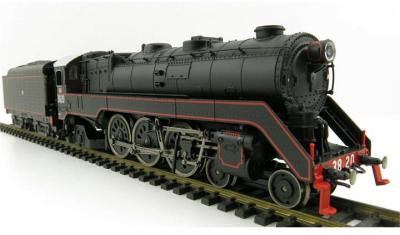 Australian Railway Models Trains C38 Class 4-6-2 Pacific Express Passenger Locomotive Black