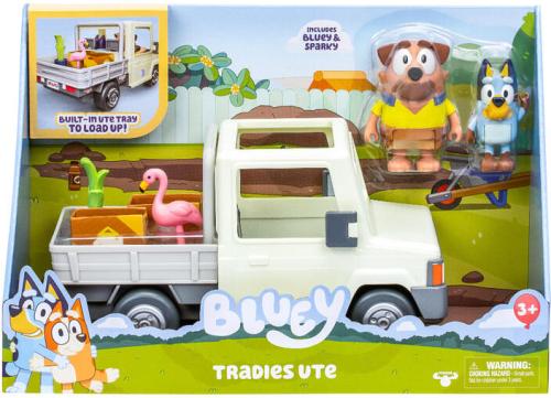Bluey Tradies Ute With Figures & Accessories