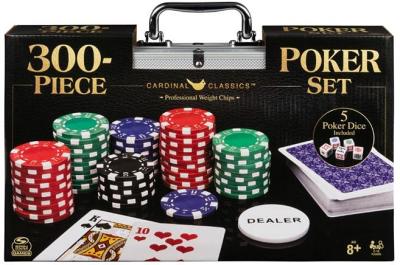 Cardinal Classics Poker Set 300 Piece With 11.5g Chips In Aluminium Carry Case