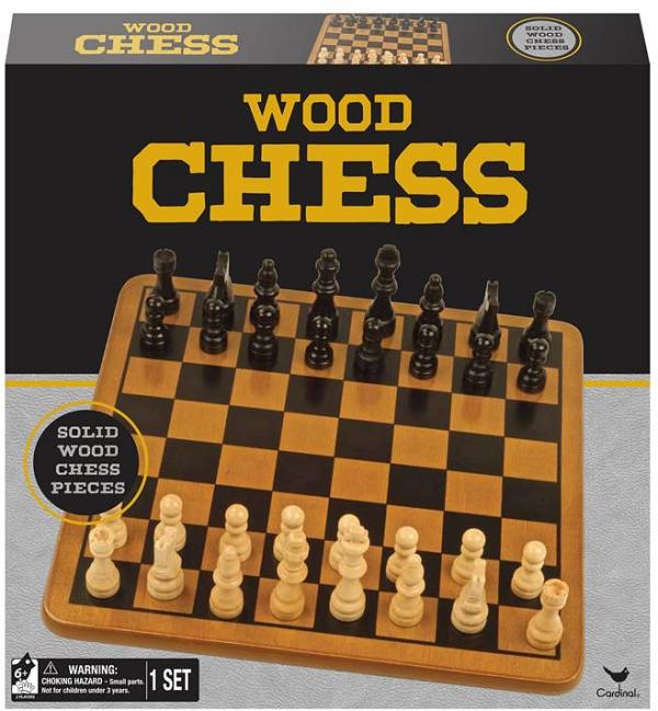 Cardinal Wood Chess