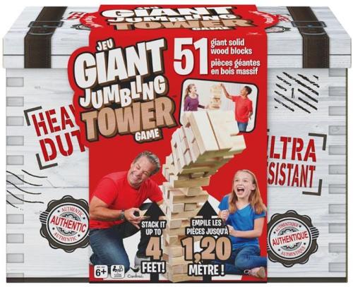 Cardinal Wood Giant Tumbling Tower Game In Crate