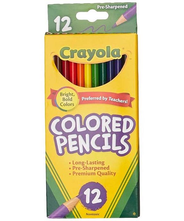 Crayola Full Size Colour Pencil 12 Pack