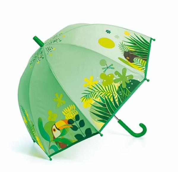 Djeco Childrens Umbrella Tropical Jungle