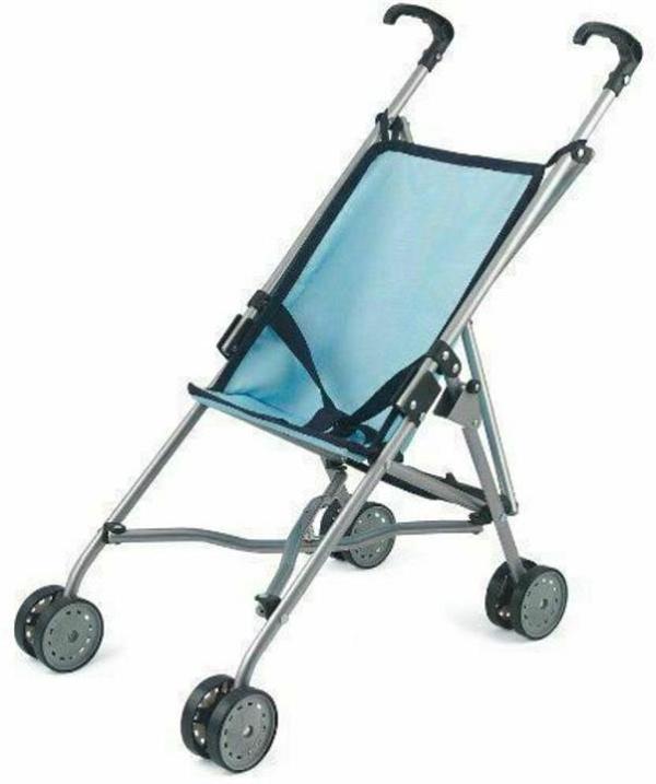 Dolls World Umbrella Dolls Stroller Blue