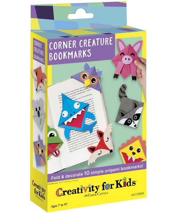 Faber Castell Creativity For Kids Corner Creature Bookmarks Craft