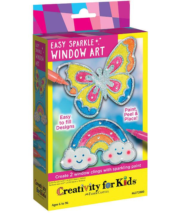 Faber Castell Creativity For Kids Easy Sparkle Window Art