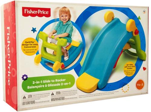 Fisher Price 2 In 1 Slide To Rocker