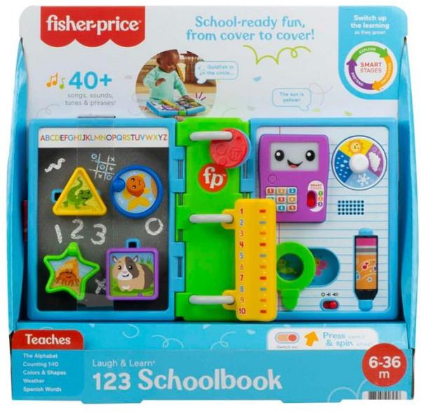 Fisher Price Laugh & Learn 123 Schoolbook