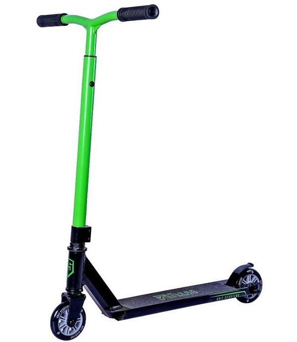 Grit Atom Scooter Black & Green With 2 Height Bars