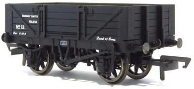 Hornby Rail Trains HO-OO Carriage 4 Plank Wagon Brookes Limited Era 3
