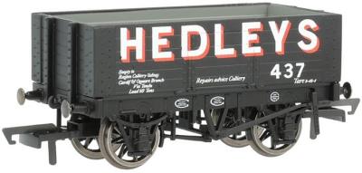 Hornby Rail Trains HO-OO Carriage 6 Plank Wagon Hedleys Era 3