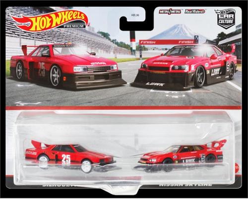 Hot Wheels Vehicles Car Culture Premium 2 Pack Assorted