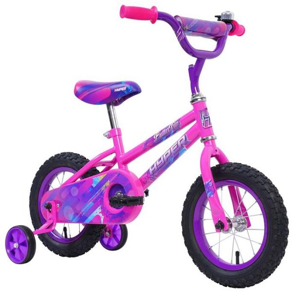 Hyper 30cm Bike Buttercup Pink Purple