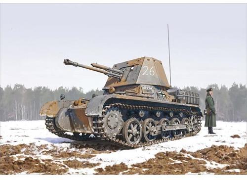 Italeri Model Kit 1:35 Panzerjager I Tank