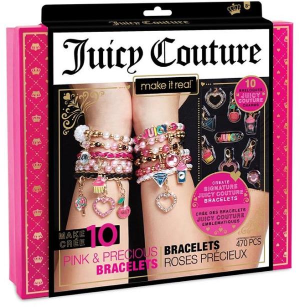 Juicy Couture Pink & Precious Bracelets