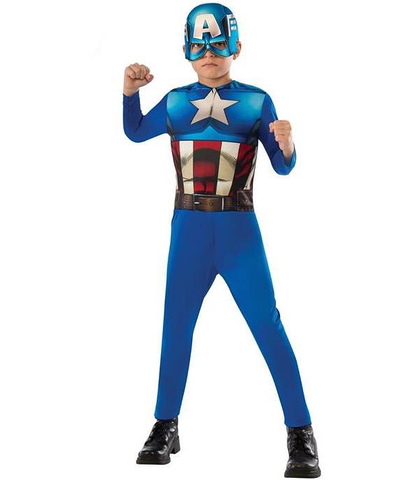 Captain America Classic Kids Dress Up Costume