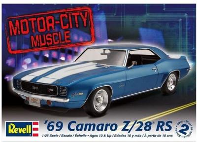 Revell Model Kit 1:24 69 Camaro Z28